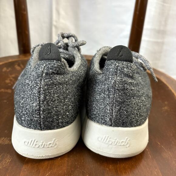 Allbirds Merino Wool Runners WR Men's Size M 12 Dark Gray Comfort Walking Shoes - Picture 3 of 6